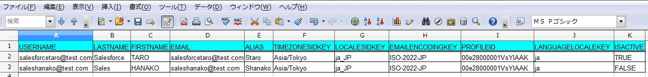 セールスフォースの基本機能 ユーザ管理