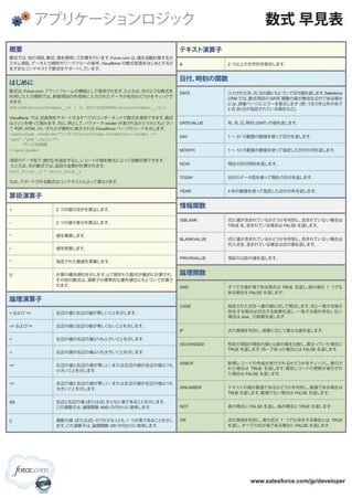 早見表はどこで公開されているのか？