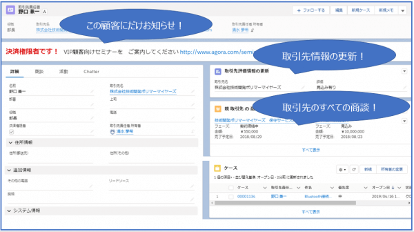 Lightning Experienceのページレイアウト3